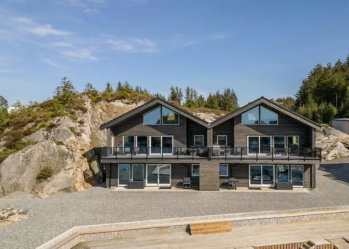Modern Fishing With Sea View At Kalvaneset 펜션 베르겐