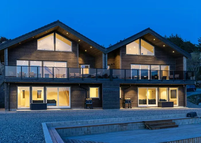 펜션 Modern Fishing With Sea View At Kalvaneset 베르겐